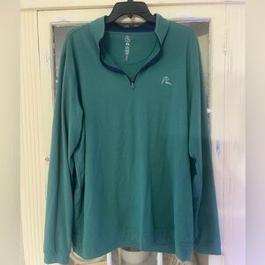 Green Rhoback 1/4 zip - Size XL